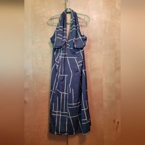 Banana Republic Brown Halter Dress Size 14